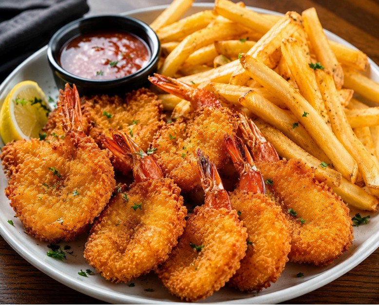 Butterfly Shrimp w/ Fries