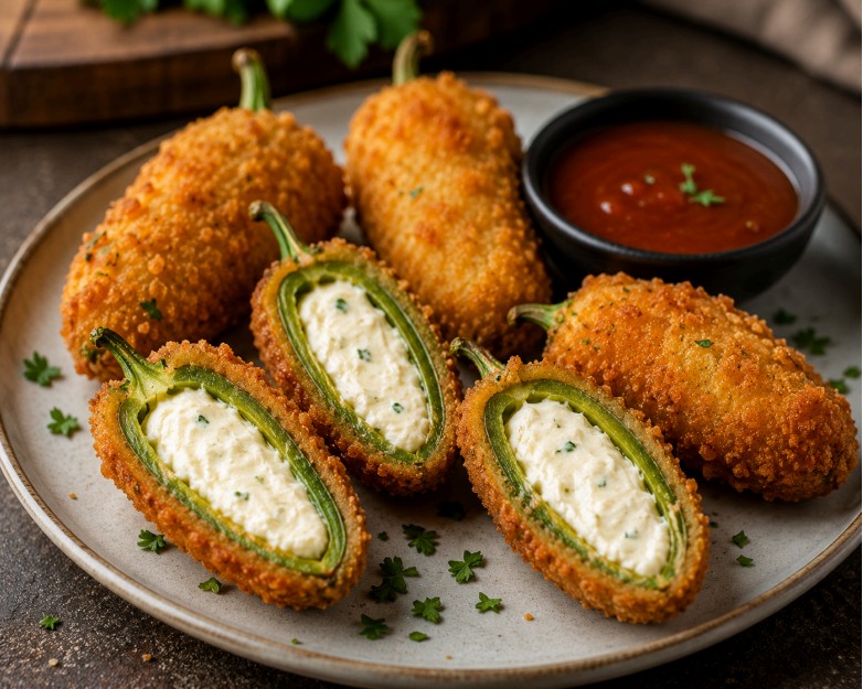 Jalapeño Poppers (6 Pcs)