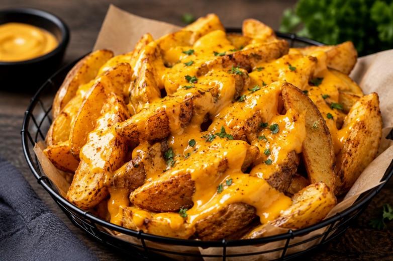 Western Fries & Cheddar Cheese Sauce